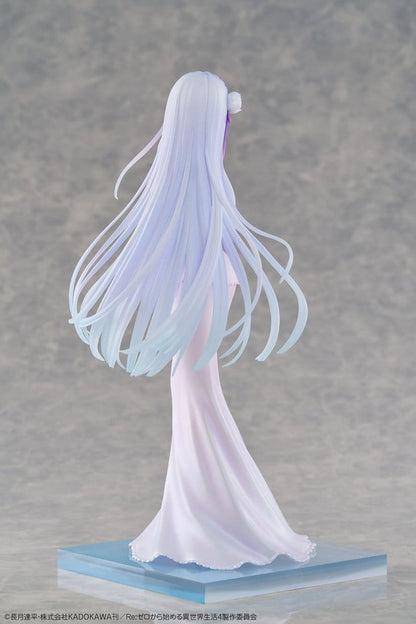 Re:ZERO -Starting Life in Another World- PVC Figur 1/7 Emilia Wedding dress Ver. 24 cm Image 5