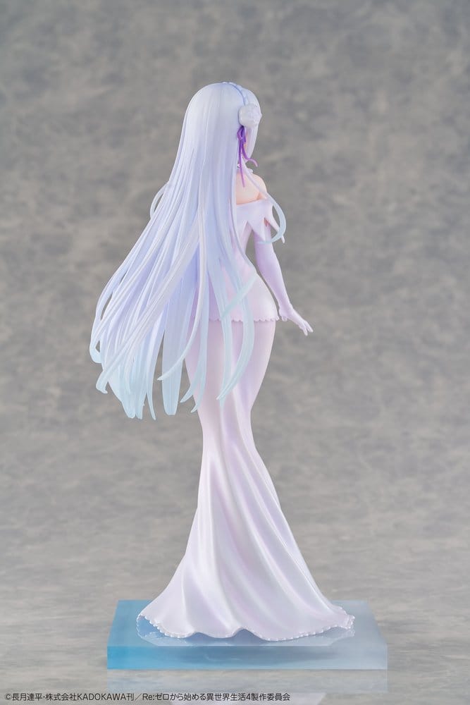 Re:ZERO -Starting Life in Another World- PVC Figur 1/7 Emilia Wedding dress Ver. 24 cm Image 6