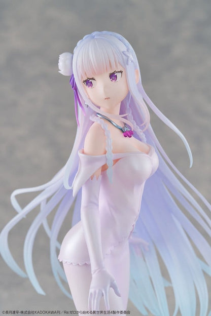 Re:ZERO -Starting Life in Another World- PVC Figur 1/7 Emilia Wedding dress Ver. 24 cm Image 7