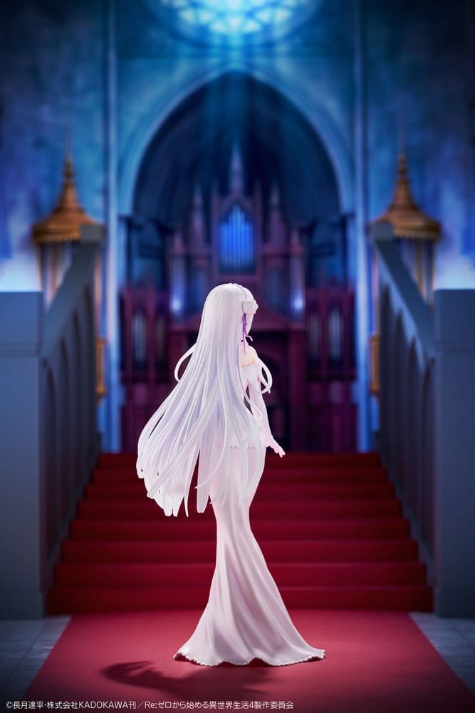 Re:ZERO -Starting Life in Another World- PVC Figur 1/7 Emilia Wedding dress Ver. 24 cm Image 10