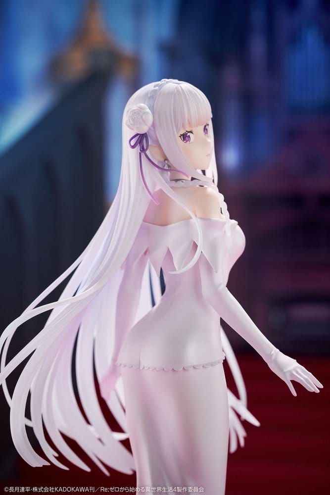 Re:ZERO -Starting Life in Another World- PVC Figur 1/7 Emilia Wedding dress Ver. 24 cm Image 15