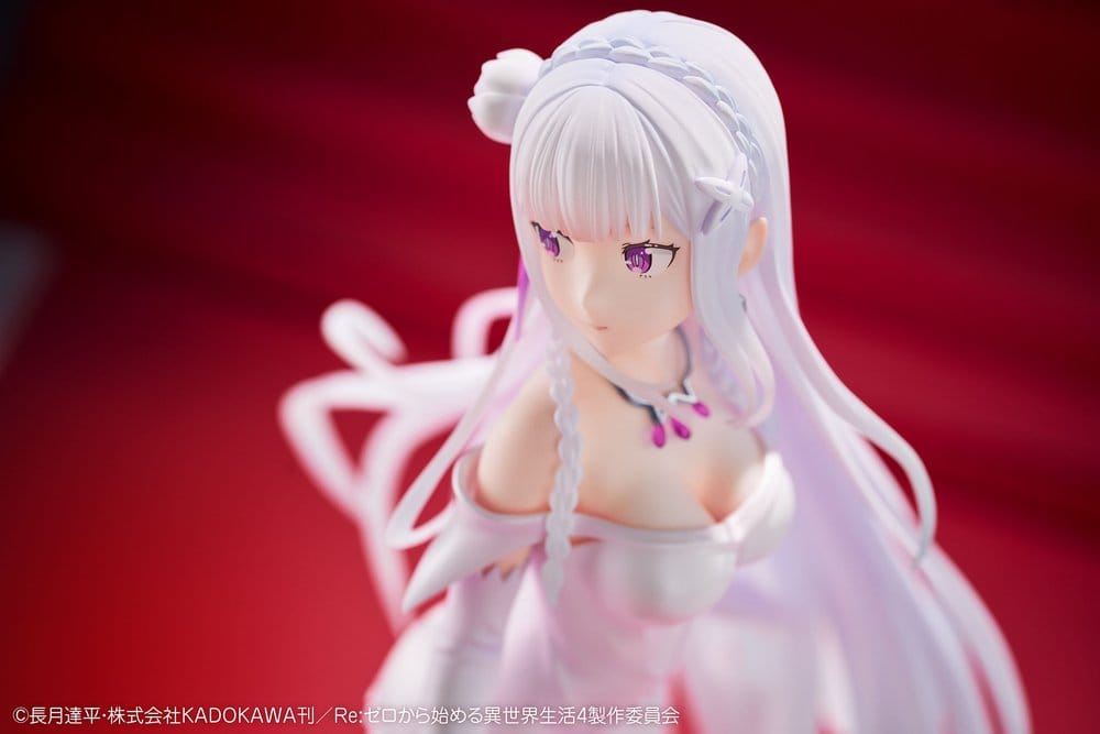 Re:ZERO -Starting Life in Another World- PVC Figur 1/7 Emilia Wedding dress Ver. 24 cm Image 16