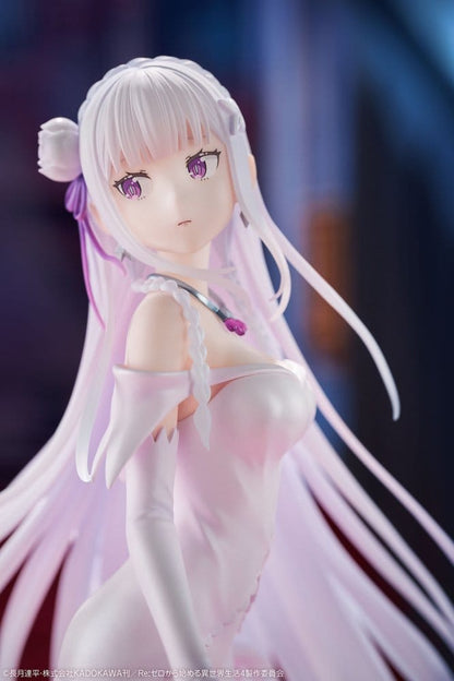 Re:ZERO -Starting Life in Another World- PVC Figur 1/7 Emilia Wedding dress Ver. 24 cm Image 17
