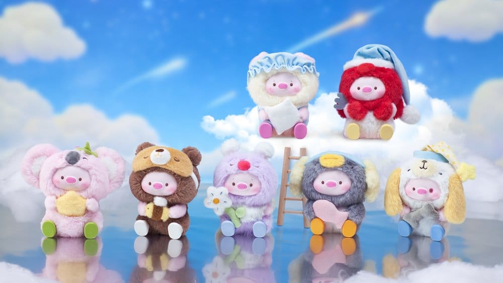 GeeGeePig: Pajamas Lullabies Blind Box Schlüsselanhänger 16 cm Display (6) Image 1