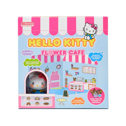 Hello Kitty and Friends Minifigur Sticker House Hello Kitty Flower Café Image 1