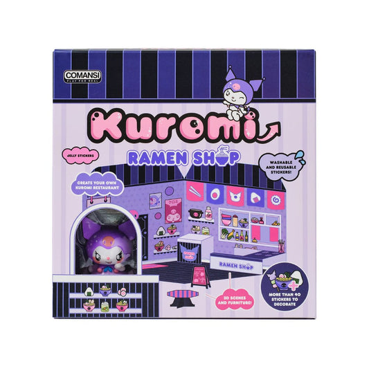 Hello Kitty and Friends Minifigur Sticker House Kuromi Ramen Shop Image 1