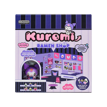 Hello Kitty and Friends Minifigur Sticker House Kuromi Ramen Shop Image 1