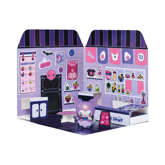 Hello Kitty and Friends Minifigur Sticker House Kuromi Ramen Shop Image 2