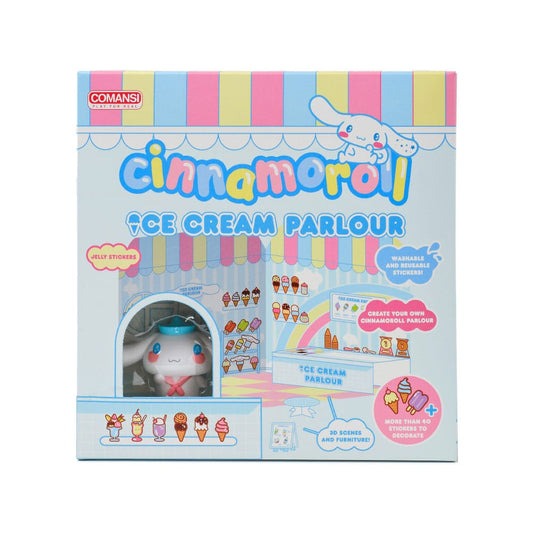 Hello Kitty and Friends Minifigur Sticker House Cinnamoroll Ice Cream Parlour Image 1
