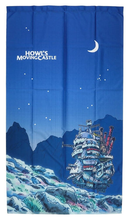 Das wandelnde Schloss Noren-Vorhänge Moonlit night Image 1