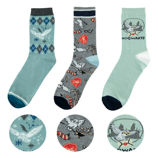 Harry Potter Socken 3er-Pack Hedwig Image 1