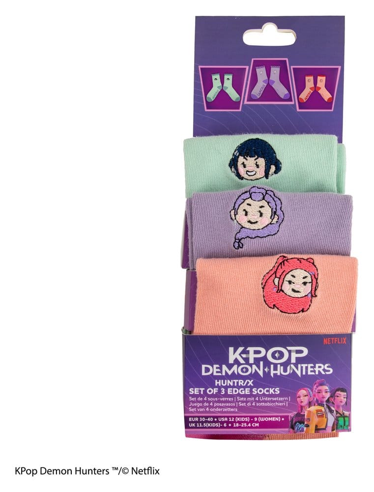 KPop Demon Hunters Socken-Set (3 Paar) HUNTR/X Image 5