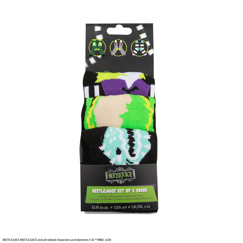 Beetlejuice Socken 3er-Pack Image 5
