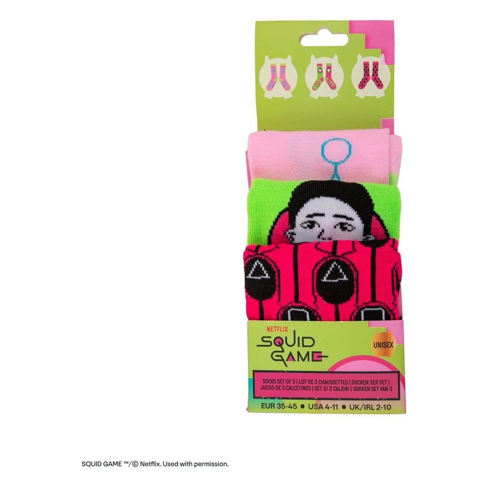 Squid Game Socken 3er-Pack Image 2