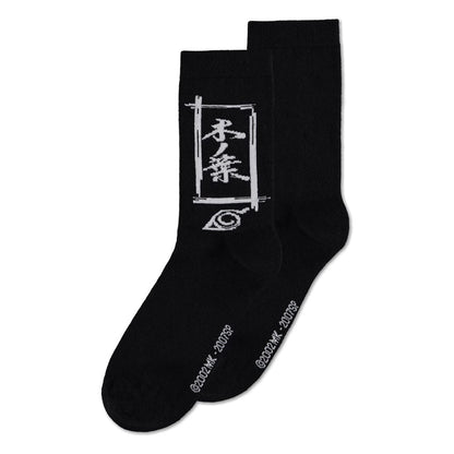 Naruto Shippuden Socken 3er-Pack Sasuke Symbol 43-46 Image 4