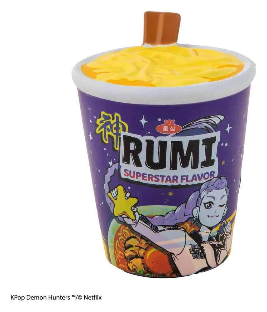 KPop Demon Hunters Squishy Anti-Stress Figur Rumi Superstar Flavor Noodles Image 1