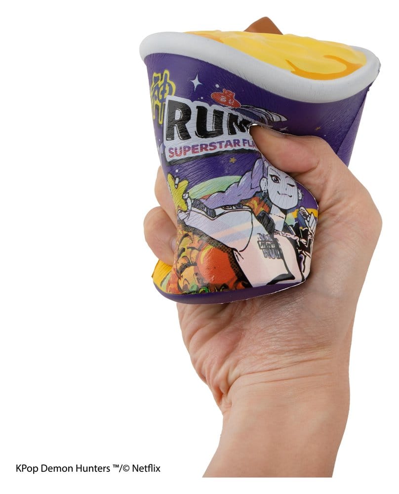 KPop Demon Hunters Squishy Anti-Stress Figur Rumi Superstar Flavor Noodles Image 3