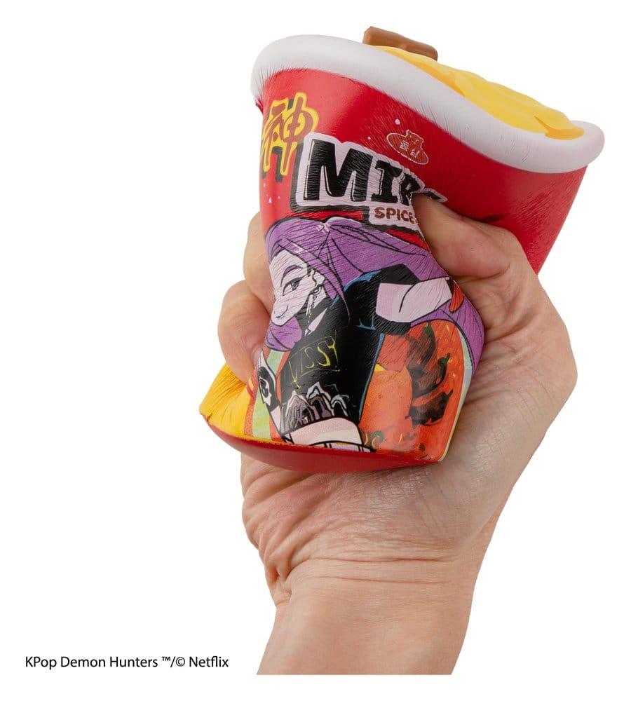 KPop Demon Hunters Squishy Anti-Stress Figur Mira Spice Queen Noodles Image 3
