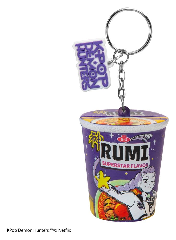 KPop Demon Hunters Squishy Schlüsselanhänger Rumi Superstar Flavor Noodles Image 1