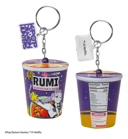 KPop Demon Hunters Squishy Schlüsselanhänger Rumi Superstar Flavor Noodles Image 3