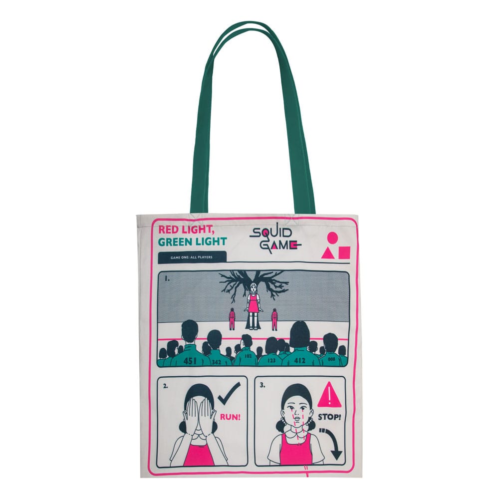 Squid Game Tragetasche Young-hee Blue Print Image 1