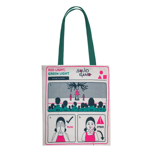 Squid Game Tragetasche Young-hee Blue Print Image 1