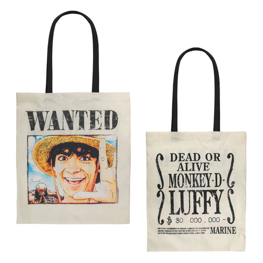 One Piece Tragetasche Wanted Luffy Image 1