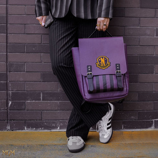 Wednesday Rucksack Nevermore Academy Purple Image 2