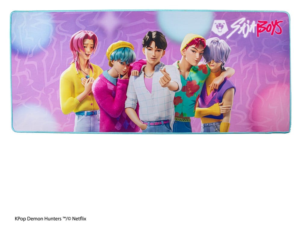 KPop Demon Hunters Schreibtischunterlage Saja Boys XL Image 1