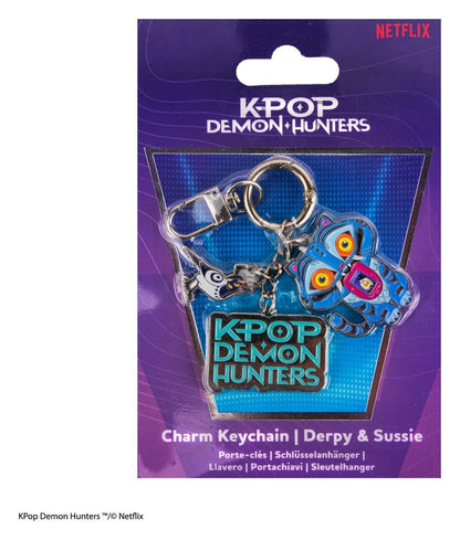 KPop Demon Hunters Charm-Schlüsselanhänger Derpy & Sussie Image 3