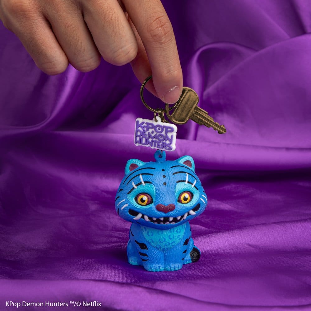 KPop Demon Hunters Squishy Schlüsselanhänger Derpy Tiger Image 2