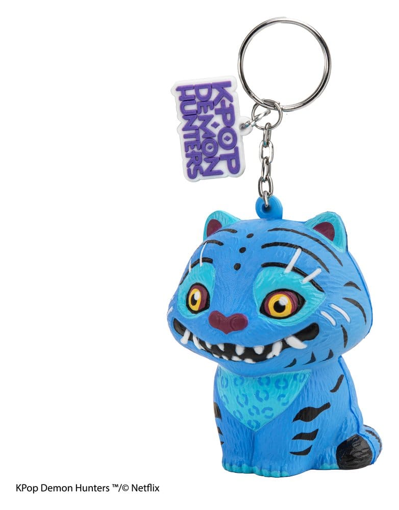 KPop Demon Hunters Squishy Schlüsselanhänger Derpy Tiger Image 3