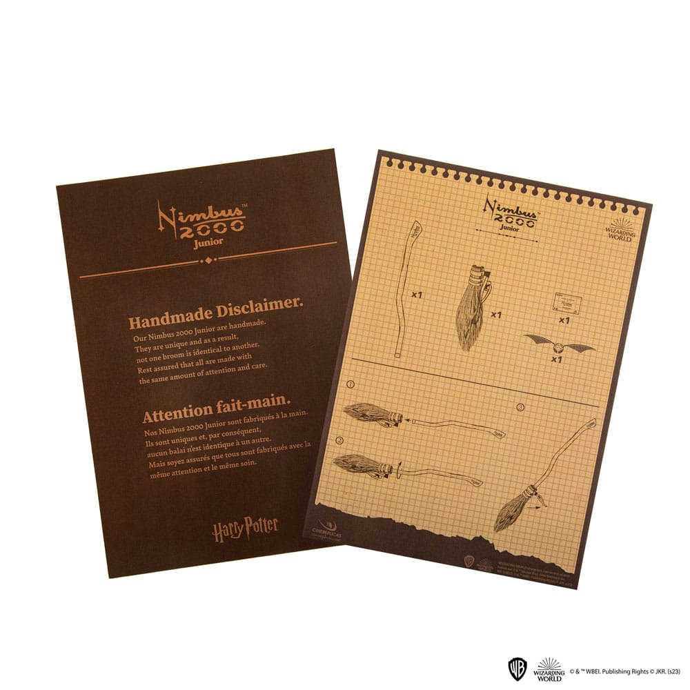 Harry Potter Replik 1/1 Nimbus 2000 Junior Zauberbesen Image 3