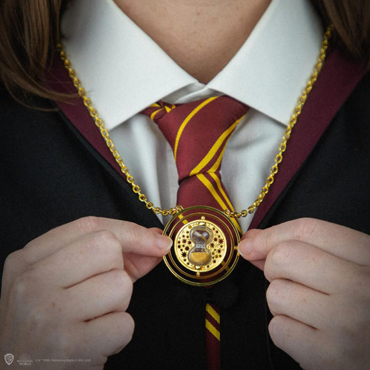 Harry Potter Halskette & Anhänger Zeitumkehrer mit Geschenbox Image 2