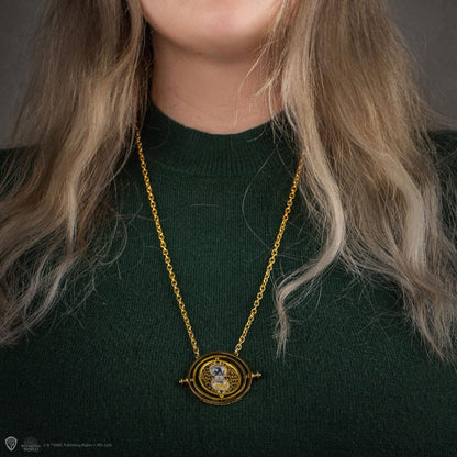 Harry Potter Halskette & Anhänger Zeitumkehrer mit Geschenbox Image 4