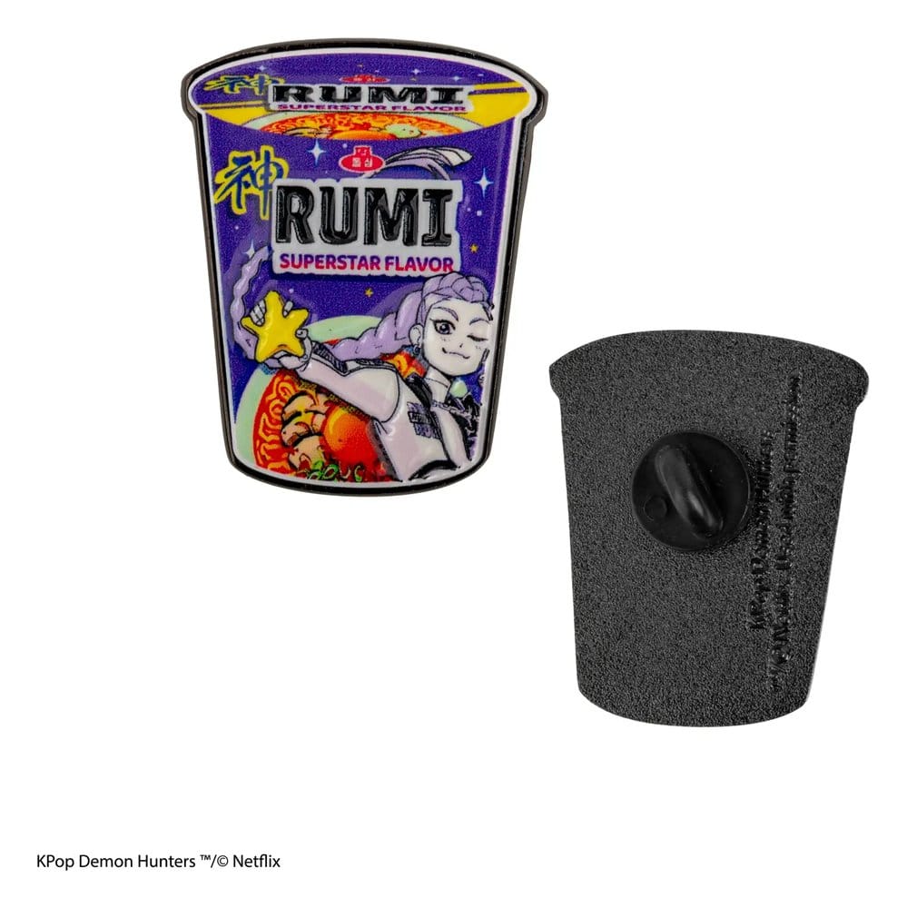 KPop Demon Hunters Pin Rumi Superstar Flavor Noodles Image 3