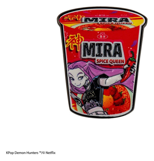KPop Demon Hunters Pin Mira Spice Queen Noodles Image 1