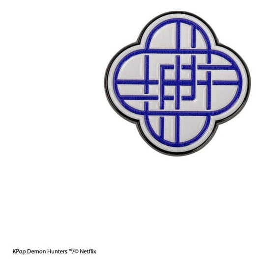 KPop Demon Hunters Pin HUNTR/X Logo Image 1