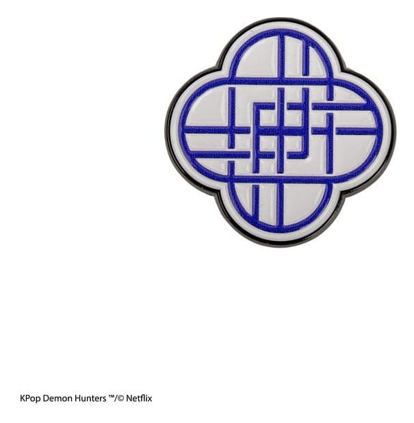 KPop Demon Hunters Pin HUNTR/X Logo Image 1