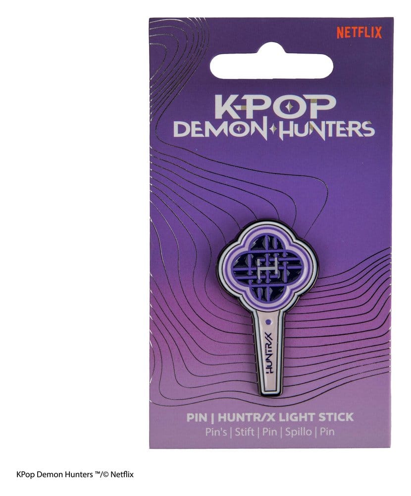 KPop Demon Hunters Pin HUNTR/X Light Stick Image 3