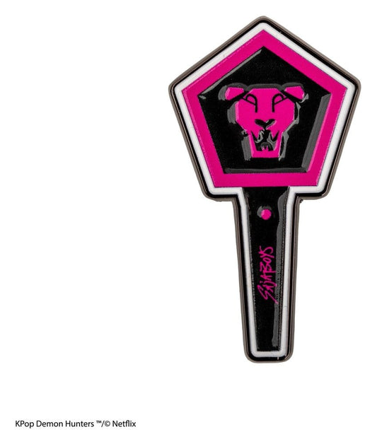 KPop Demon Hunters Pin Saja Boys Light Stick Image 1