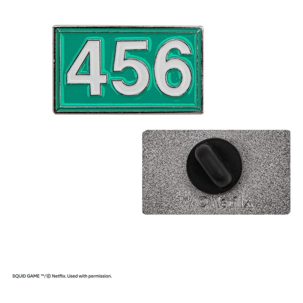 Squid Game Ansteck-Pins 2er-Pack Squid Game & Player 456 Image 4