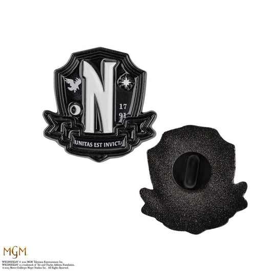Wednesday Ansteck-Pins 2er-Pack Nevermore Academy Image 2