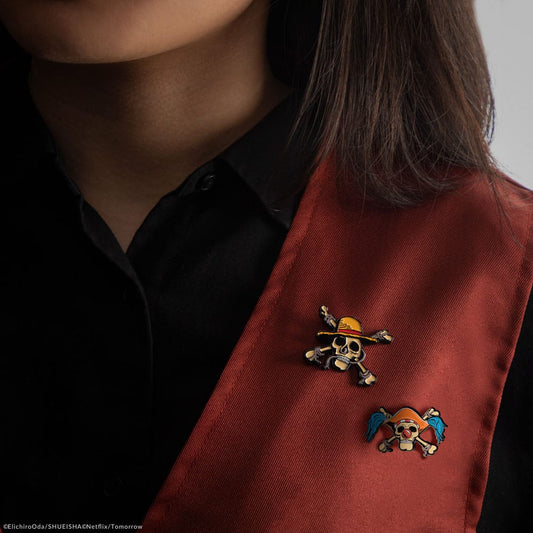 One Piece Ansteck-Pins 2er-Pack Luffy & Buggy Image 2