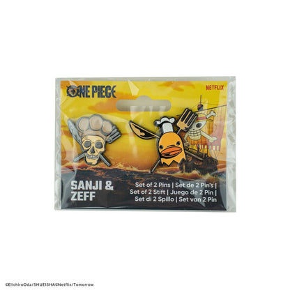 One Piece Ansteck-Pins 2er-Pack Sanji & Zeff Image 3