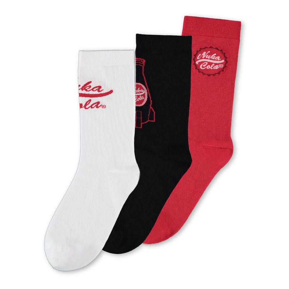 Fallout Socken 3er-Pack Nuka Cola 43-46 Image 1