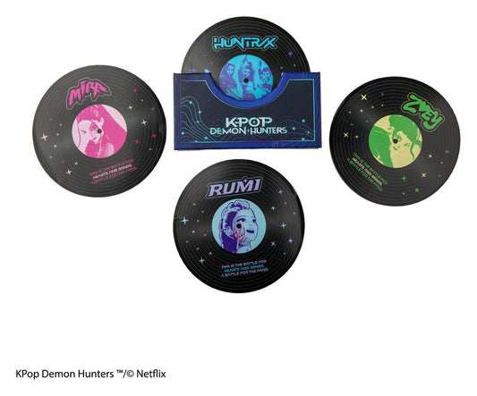 KPop Demon Hunters Untersetzer-Set (4 Stk.) Hunters & Demons Soundtrack Image 1