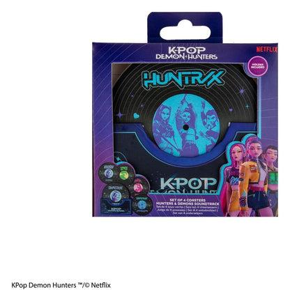 KPop Demon Hunters Untersetzer-Set (4 Stk.) Hunters & Demons Soundtrack Image 3