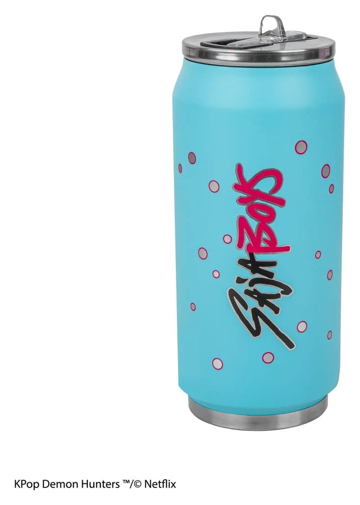 KPop Demon Hunters Thermobecher mit Strohhalm Soda Pop Can Image 4