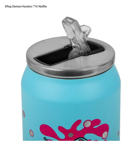 KPop Demon Hunters Thermobecher mit Strohhalm Soda Pop Can Image 5
